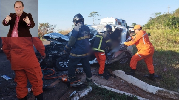 AÇAILÂNDIA: Acidente greve entre carro e carreta, deixa uma pessoa morta na BR-010. 