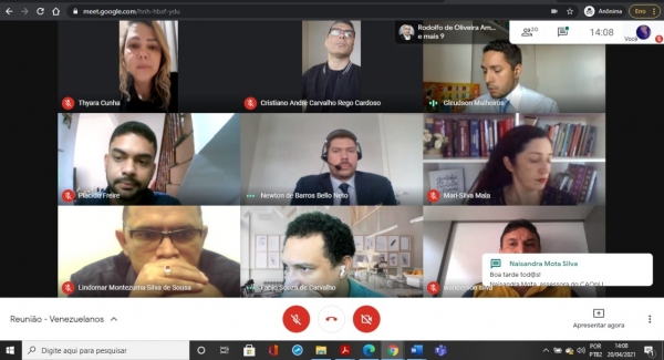 IMPERATRIZ / AÇAILÂNDIA - Reunião virtual debate situação de crianças venezuelanas nos municípios