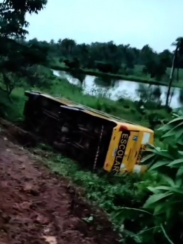 DOIS JOVENS MORREM AO TENTAR DESVIAR DE CACHORRO EM ESTRADA NO MA E ÔNIBUS ESCOLAR CAI EM RIBANCEIRA