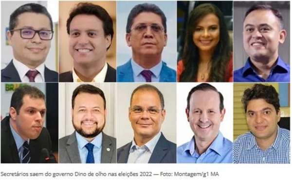 Secretários do governo Dino são exonerados para disputar as eleições; veja a lista