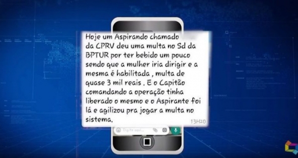 Caso de ameaças de PMs por colegas após multas vai para corregedoria