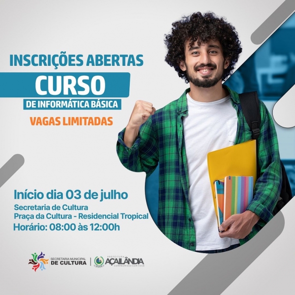 AÇAILÂNDIA - Excelente oportunidade para você se qualificar.