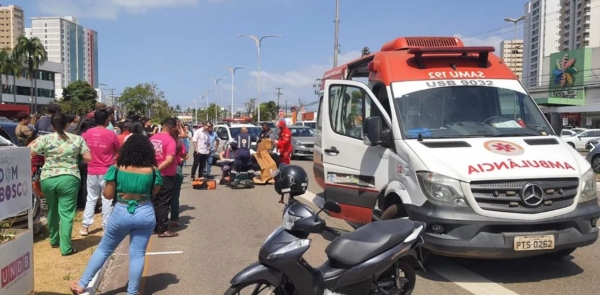 ESTUDANTE MORRE APÓS SER ATROPELADO POR ÔNIBUS EM AVENIDA MOVIMENTADA EM SÃO LUÍS