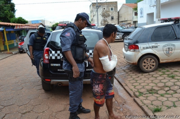Polícia Militar prende homem por tentativa de homicídio no assentamento Califórnia, zona rural de Açailândia.