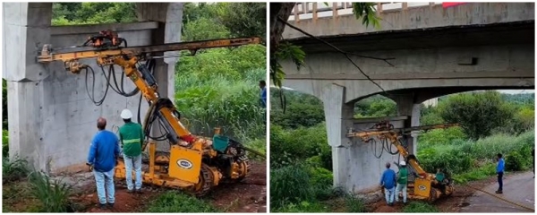ESTRUTURA RESTANTE DA PONTE ENTRE MA E TO COMEÇA A SER PREPARADA PARA DEMOLIÇÃO