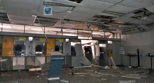 Bandidos explodem agência do Banco do Brasil no MA