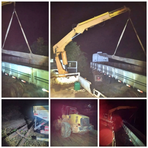 AÇAILÂNDIA – 7 Homens foram presos roubando trilhos da Vale na Ferrovia Carajás