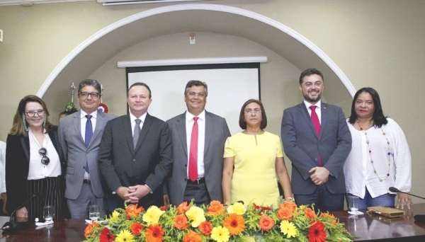 Em solenidade no Palácio dos Leões, governador Flávio Dino empossou três novos secretários de Estado