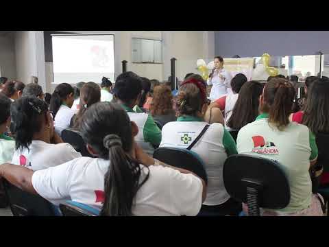 AÇAILÂNDIA SAÚDE – Foi realizada no município palestra para profissionais da saúde sobre o aleitamento materno