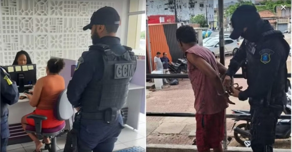 FORAGIDO APÓS 'SAIDINHA' É PRESO POR AGREDIR A ESPOSA COM FACA, EM SÃO LUÍS