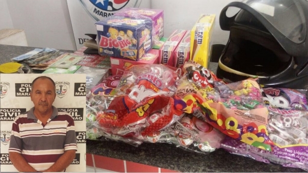 Polícia Militar de Açailândia Prende Homem Acusado de Furto em Supermercado.