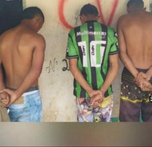 AÇAILÂNDIA – PM prende três pessoas acusadas de participação na morte de casal na Vila Tancredo.