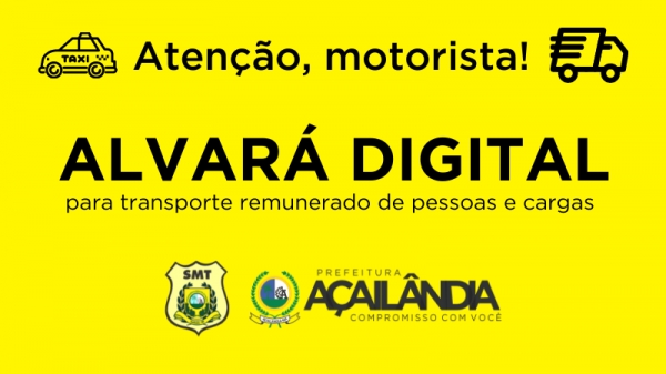 PREFEITURA E SMT INICIAM EMISSÃO DE ALVARÁS COM VALIDAÇÃO DIGITAL