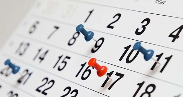 Governo do Estado divulga calendário de feriados e pontos facultativos de 2019