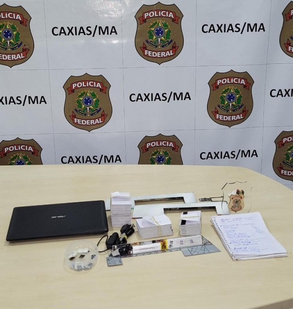 MARANHÃO - PF cumpre mandado de busca em operação contra clonagem de cartões 