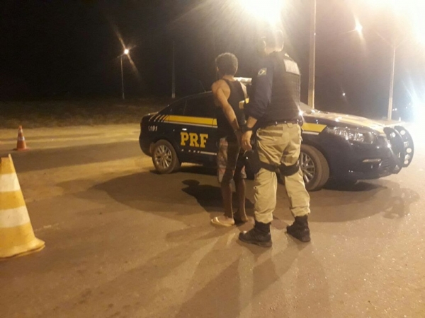 Homicida é detido pela PRF em Açailândia