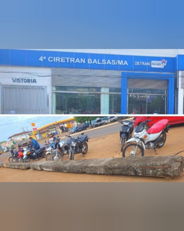 PRÉDIO DA CIRETRAN DE BALSAS É INTERDITADO POR CAUSA DE ALUGUEL ATRASADO