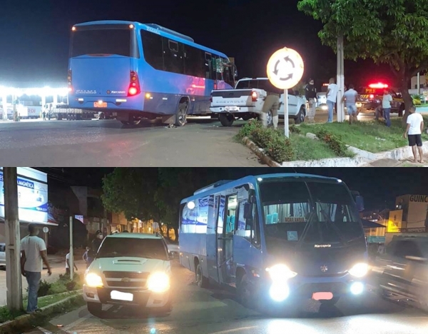 AÇAILÂNDIA - Com visíveis sintomas de embriaguez, condutor de caminhonete envolvido em acidente de trânsito é preso pela PRF