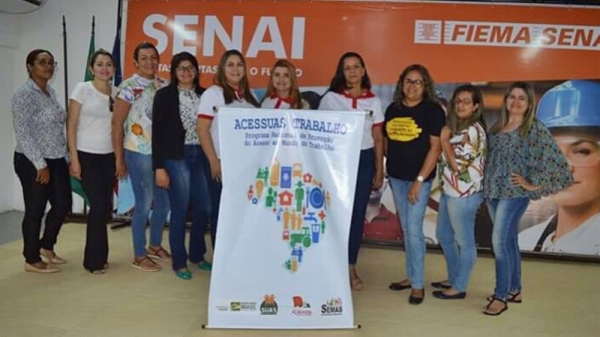 Secretaria de Assistência Social firma parceria com o SESI/SENAI para inclusão de jovens e adultos no mercado de trabalho