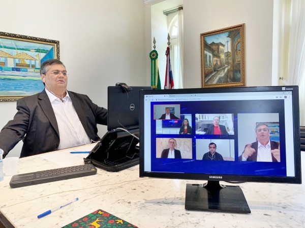 “Estamos instalando por precaução”, diz Flávio Dino sobre Hospital de Campanha em Açailândia