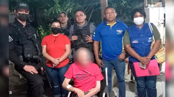 Idoso mantido em cárcere privado é resgatado em Imperatriz