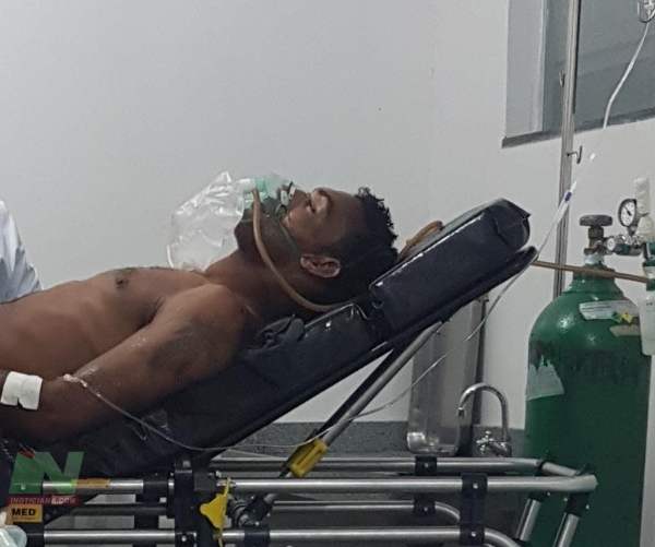 AÇAILÂNDIA URGENTE – Homem é atingido por um tiro nas costas quando estava na região do casqueiro.