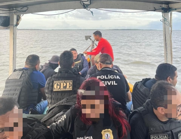 POLÍCIA CIVIL PRENDE, EM TURIAÇU, CINCO INTEGRANTES DE FACÇÃO CRIMINOSA QUE ATERRORIZAVA MORADORES NA ILHA DE CUNHÃ CUEMA