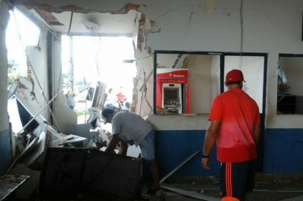 Mais um banco é explodido no interior do Maranhão