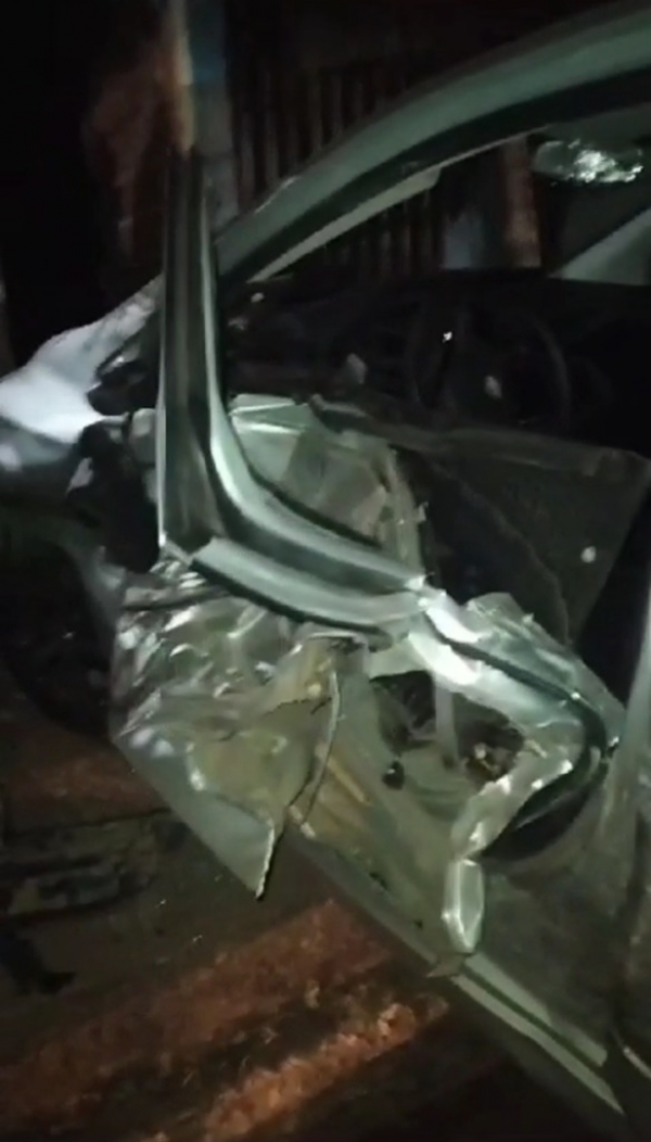 Adolescente de 16 anos dirigindo caminhonete causa acidente grave em Senador La Rocque