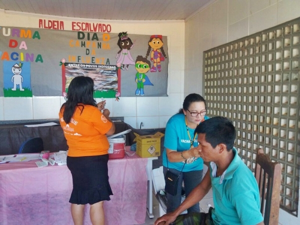 Campanha de vacinação contra gripe pretende vacinar mais de 34 mil indígenas no Maranhão