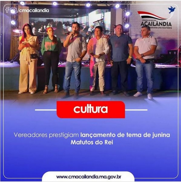 Vereadores prestigiam lançamento de tema de Junina Matutos do Rei