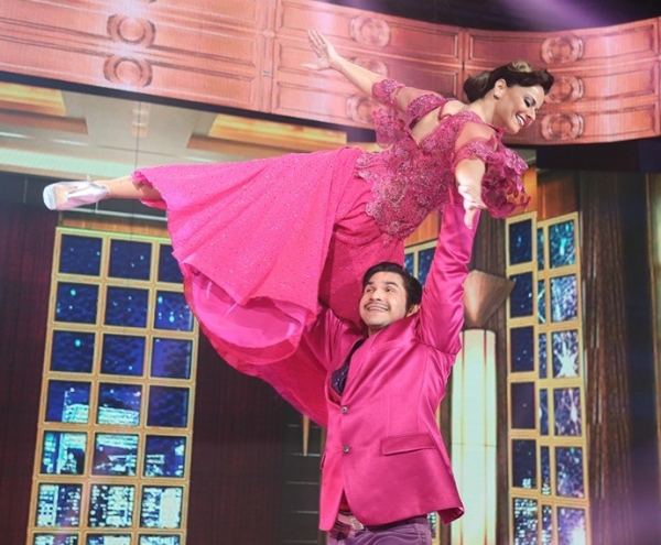 Emocionados, Viviane Araújo e Marcelo Grangeiro recebem as maiores notas do último domingo