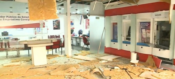 MARANHÃO - Bandidos explodem agência bancária em São Luís