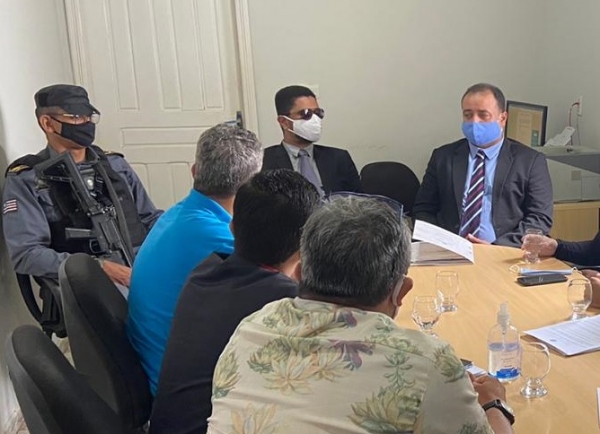 BOM JESUS DAS SELVAS - MPMA faz mediação de acordo entre candidatos a prefeito para evitar acirramento de apoiadores