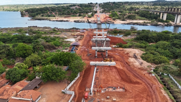  NOVA PONTE SOBRE O RIO TOCANTINS JÁ TEM METADE DAS OBRAS CONCLUÍDAS