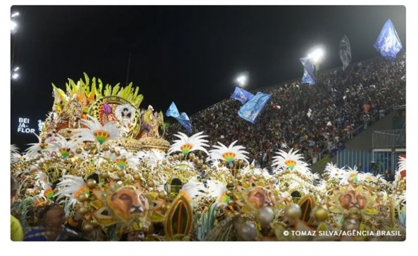 BEIJA-FLOR CONQUISTA O 15º TÍTULO DO CARNAVAL DO RIO DE JANEIRO