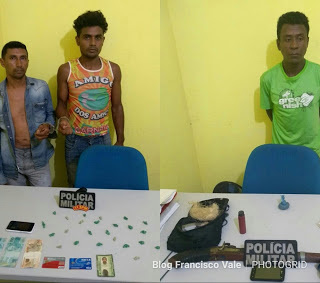 Polícia prende três homens com drogas em Alto Alegra do Pindaré-MA