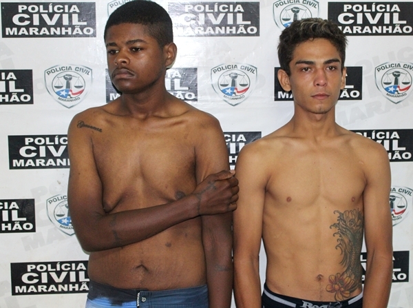Polícia Civil de Açailândia prende suspeitos de vários assaltos, os acusados  foram reconhecidos pelas vítimas