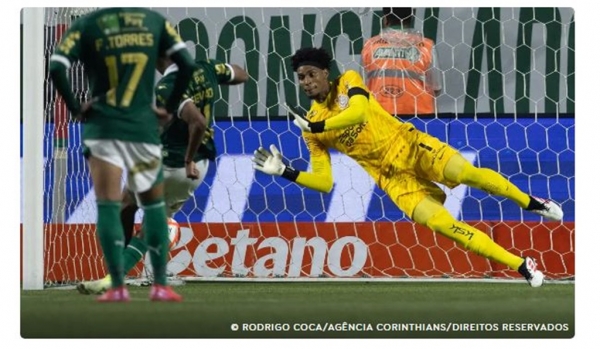HUGO SOUZA DEFENDE PÊNALTI E PALMEIRAS E CORINTHIANS FICAM NO EMPATE
