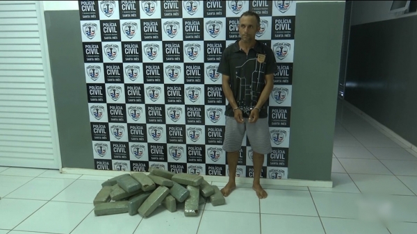 Polícia apreende quase 30 kg de maconha em Santa Luzia, no Maranhão