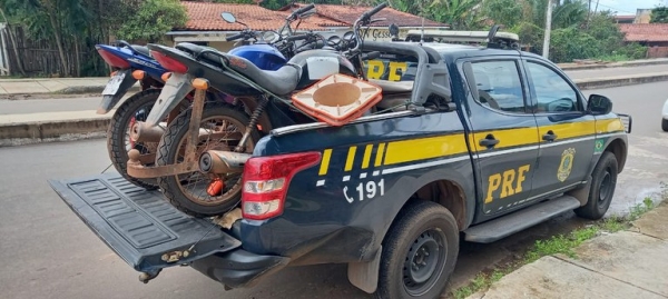 PRF recupera 10 veículos em municípios maranhenses