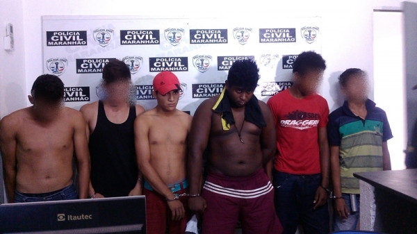 Polícia Civil de Açailândia Desarticula ponto de venda de drogas na Vila Ildemar e Seis pessoas são levada para a delegacia.