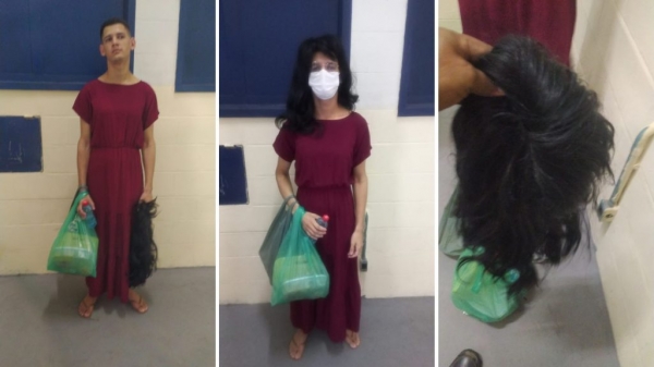 DETENTO QUE TENTOU FUGIR VESTIDO DE MULHER FOI MENTOR DE SEQUESTRO DE PROMOTOR