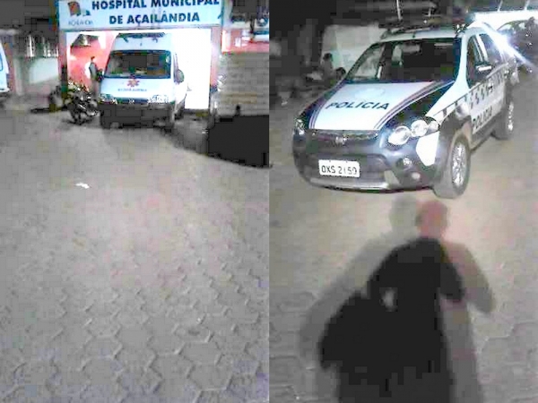 AÇAILÂNDIA - Caminhoneiro é baleado em posto de combustíveis.