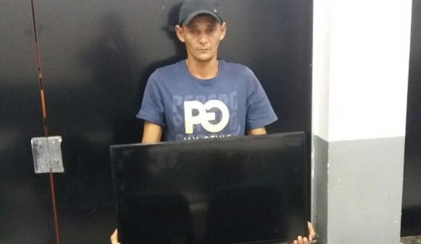 MARANHÃO - Homem é preso após roubar televisores dentro de hotel