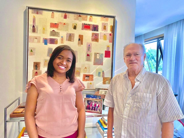 AÇAILÂNDIA - Samara Benício se reúne com presidente nacional do seu partido Cidadania