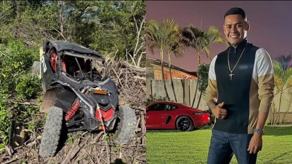 INFLUENCIADOR ROBIN DA CARNE MORRE EM ACIDENTE DURANTE PASSEIO DE BUGGY NO MARANHÃO