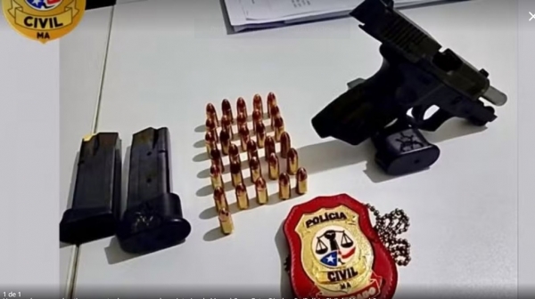 HOMEM É PRESO APÓS ATIRAR NO ROSTO DA EX-NAMORADA NO INTERIOR DO MARANHÃO