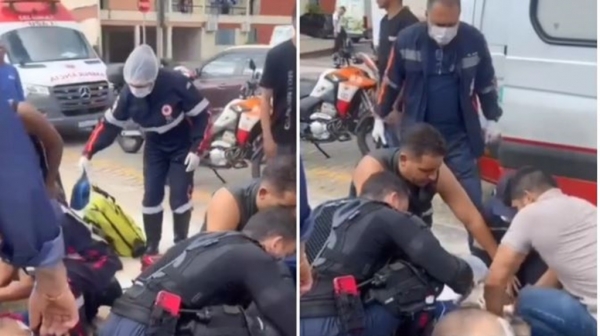 VÍDEO: TRABALHADORES MORREM APÓS LEVAREM DESCARGA ELÉTRICA EM OBRA