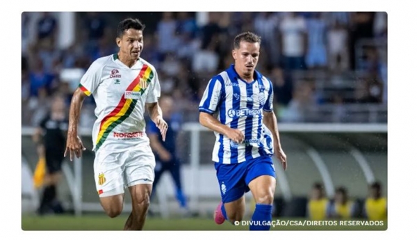 COPA DO NORDESTE: CSA GOLEIA SAMPAIO CORRÊA NO REI PELÉ